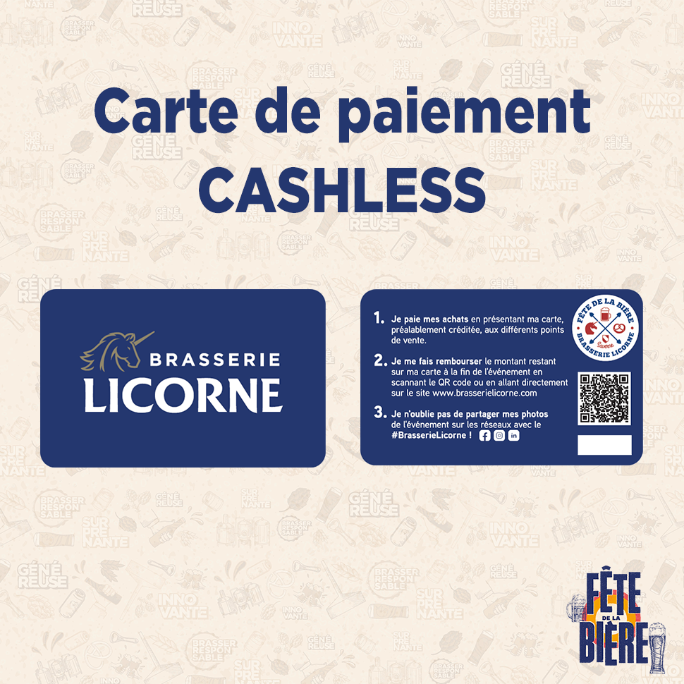 Fête de la Bière 2025 : Tout savoir sur la carte de paiement
