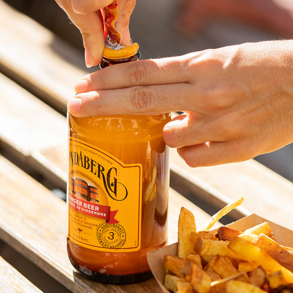 Ginger beer sans alcool Bundaberg : de la fraîcheur, des bulles et du goût !