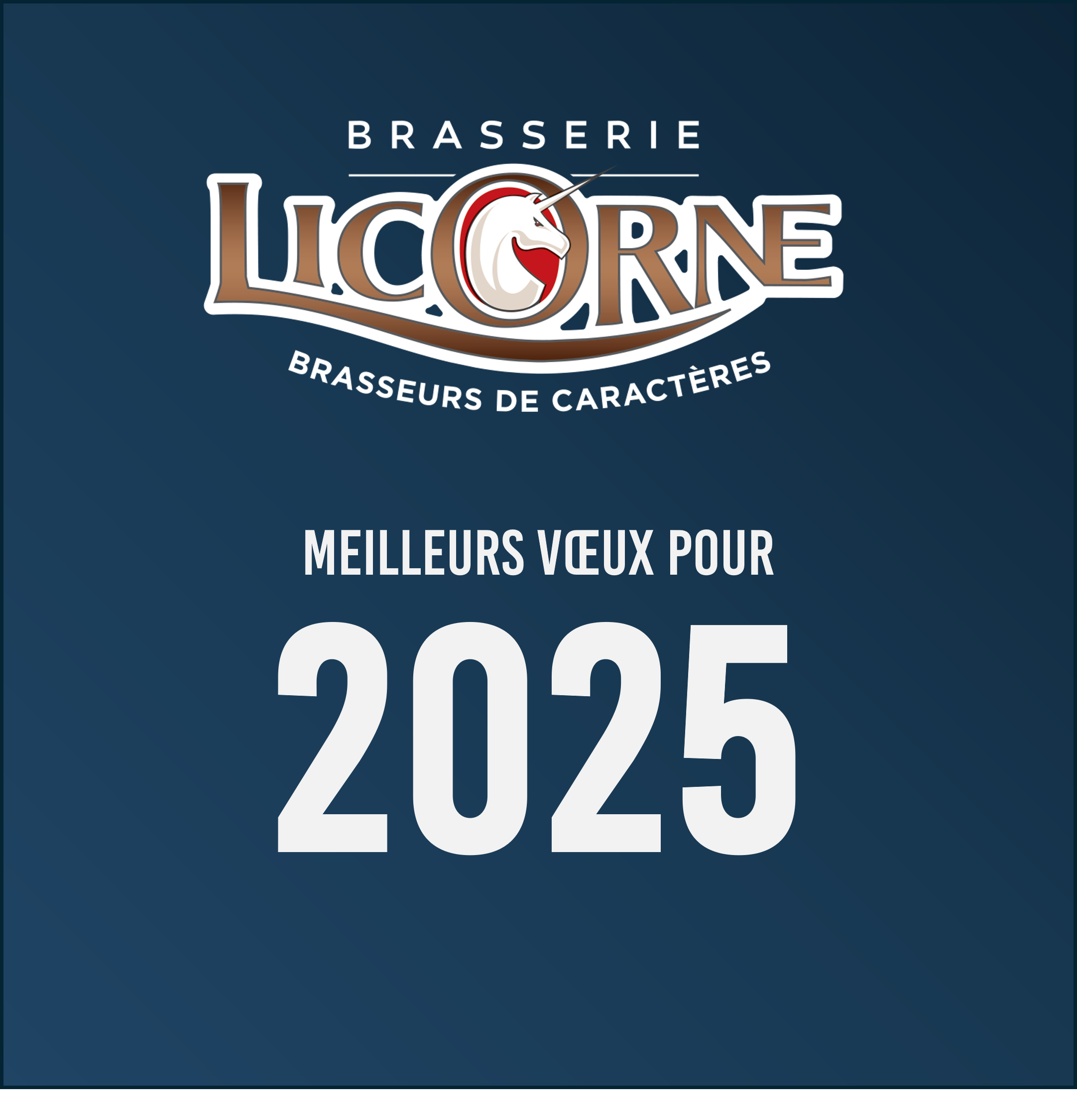 Meilleurs vœux pour la nouvelle année